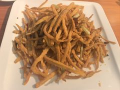 干煸藕丝-莲餐厅·湖北菜·潜江小龙虾店(愚园路店)