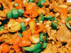 小炒黄牛肉-神洲四海大酒楼(王府井澳门中心店)