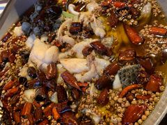 关公水煮黑背江团-水煮三国·川鲁江湖菜(香山店)