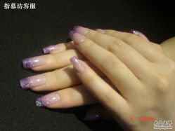 指慕坊甲油彩胶渐变2-指慕坊美甲造型