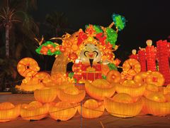 -欢乐海岸椰林沙滩-2025湾区超级灯会