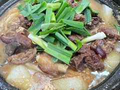 羊肉煲-山坑河鲜(昆仲楼店)