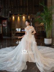 点击看大图 -艾拉·女王婚纱礼服馆