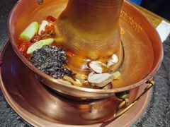 传统清汤大铜锅-清真·京华源铜锅涮肉(丰庆店)