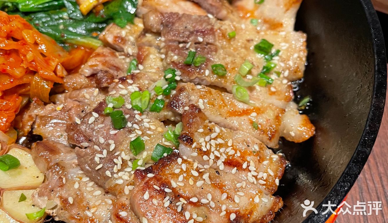 吃到一家好吃的韩国料理店，等待⌛️是值得的～