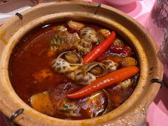 辣酒煮花螺-行家海鲜火锅酒家(静安寺店)