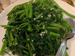 蒜泥空心菜-北京特色烤鸭店