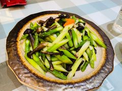 芦笋鸡枞菌-君霖海鲜私房菜(春柳店)