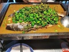 凌波鱼-探鱼·鲜青椒爽麻烤鱼(天一广场店)