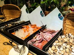 -大中华希尔顿酒店-念自助餐·海南美食·三文鱼