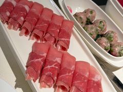 一盘吃不够的内蒙草原羔羊肉-海底捞火锅(外滩店)