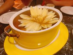莲花清鸡汤(大份)-甄御•海鲜新青岛菜(麦岛店)