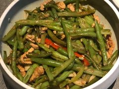 豆角丝炒肉拌转百刀-日上三甘(三里屯店)