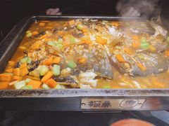 酱香烤鱼-探鱼·鲜青椒爽麻烤鱼(广州花都来又来店)