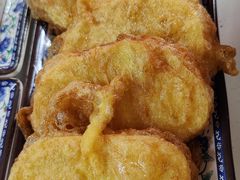 鸡蛋炸馒头片-大槐树烤肉馆