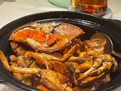 黄金膏蟹焗走地鸡-皇朝会.经典传统粤菜(外滩店)