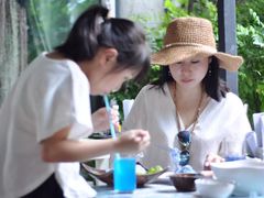 -蝶豆花蓝面条