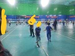 -锡才大羽羽毛球馆(深港花卉店)