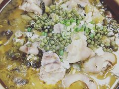 鲜花椒酸菜猪手花-南山酒肆(南山董事绘店)