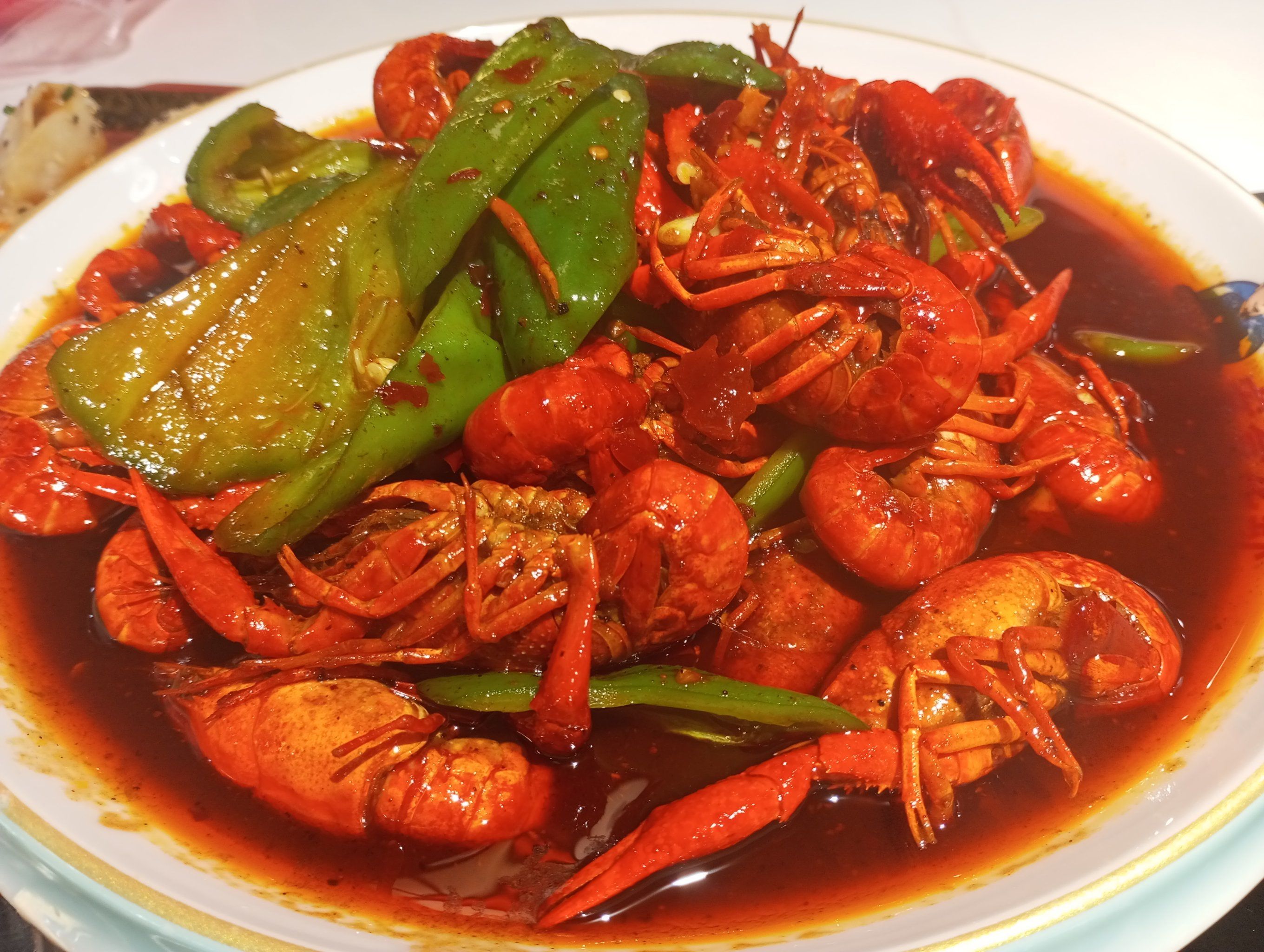 十三香龙虾,椒盐龙虾,锡纸猪脑,小龙虾锅贴