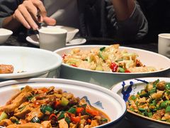 青椒炒油渣-大碗厨 25年老字号 现炒湘菜(四季天地店)