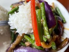 茄子豆角肉末饭-日月永和中国餐饮名店(东湖店)