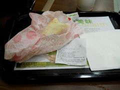 鸡柳卷，豆浆-德克士(宝鸡店)
