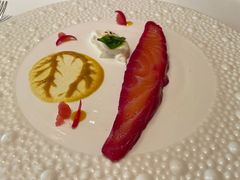 果木烟熏金枪鱼-福楼法餐厅FLO