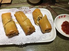 鲜虾炸春卷-蟹蟹潮汕砂锅粥(食八方美食城店)