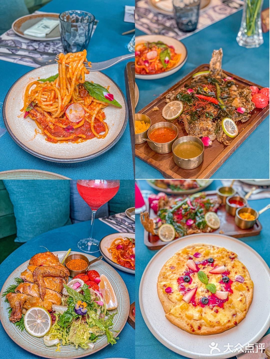 ‼️注意⚠️前方是花园仙境！长嘉汇猛虎玫瑰约会餐厅🍴