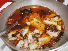 江鱼做水煮鱼-渝信川菜(工体店)