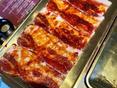 秘制牛五花-西塔老太太泥炉烤肉(北京望京店)