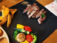 低温慢烤牛牡蛎肉牛排-青麦家·融合餐厅(江岛智立方店)