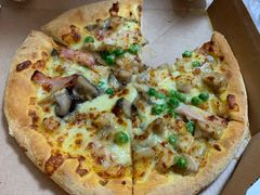 黑松露风味菌菇鸡肉比萨-达美乐比萨(长清路店)