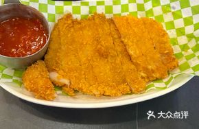 Thai Sweet and Spicy Fried Chicken Cutlet