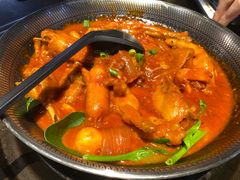 番茄奶油鸡爪锅-HOTISLAND海鸡岛·韩国料理(江南西店)