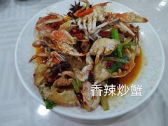 姜葱炒蟹-鹏城人家海鲜酒家·23年老字号(较场尾店)