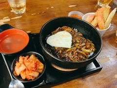 黑椒牛肉石锅拌饭-米屋石锅拌饭(师大店)