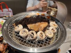 -草家酱蟹炭火烤肉店(珲春南路一店)