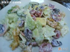 炸鸡色拉-郑阿姨的家·이모네·韩料&烤肉(武川路店)