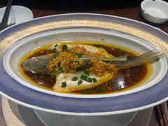 鸡汁黄贡椒蒸小黄鱼-酒蜻蜓·庭院私房菜(天元东路店)