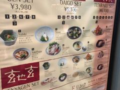 菜单-玄品河豚(那覇國際通里之関)