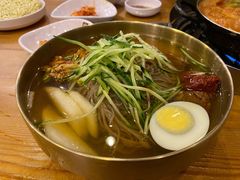 荞麦冷面-喇喇排骨火锅·传统韩式脊骨汤(望京西园总店)
