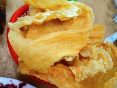 炸腐竹-濠轩阁特色生蚝火锅(水湾路店)