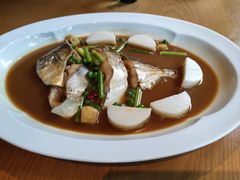 鲳鱼烧年糕-新荣记(西溪湿地店)