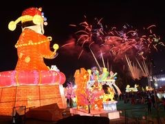 -欢乐海岸椰林沙滩-2025湾区超级灯会