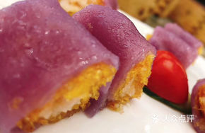 Purple Rice Shrimp Rolls