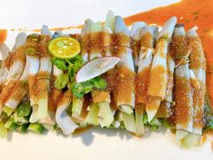 秋葵拌沙虫-黑明餐厅(白鹭洲店)
