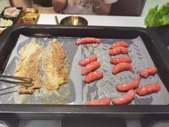 脆卜卜虾肠-八乔煎肉馆·丹东特色煎锅(梅林店)