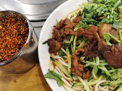 羊肉汆面-马记伊源斋涮肉·清真菜(潘家园古玩市场店)